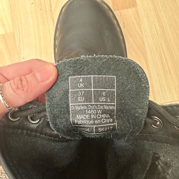 Black Dr. Marten Boots - Picture 5 of 5